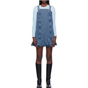 Ganni Heavy Denim Mini Dress